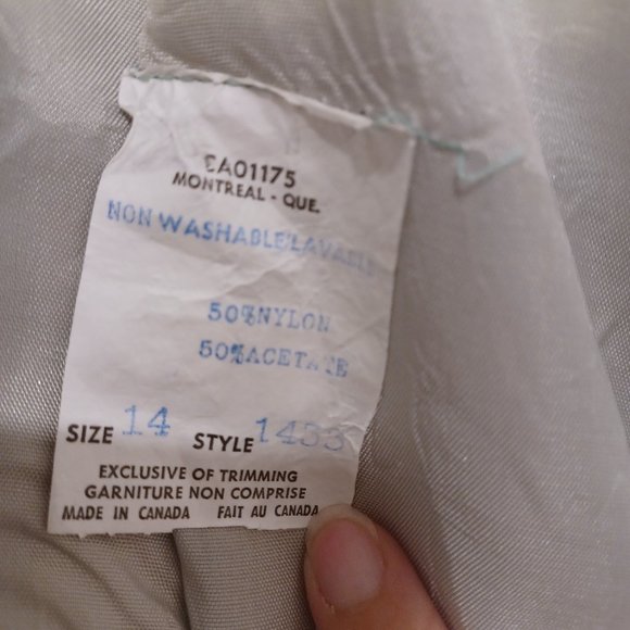 Vintage circa. 1960s dress - Floral Print - Picture 9 of 10